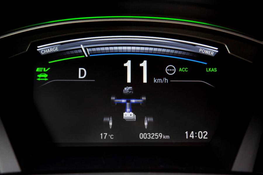 Панель приборов Honda CR-V Hybrid 2018 года  (EU) (фото 48 из 56)